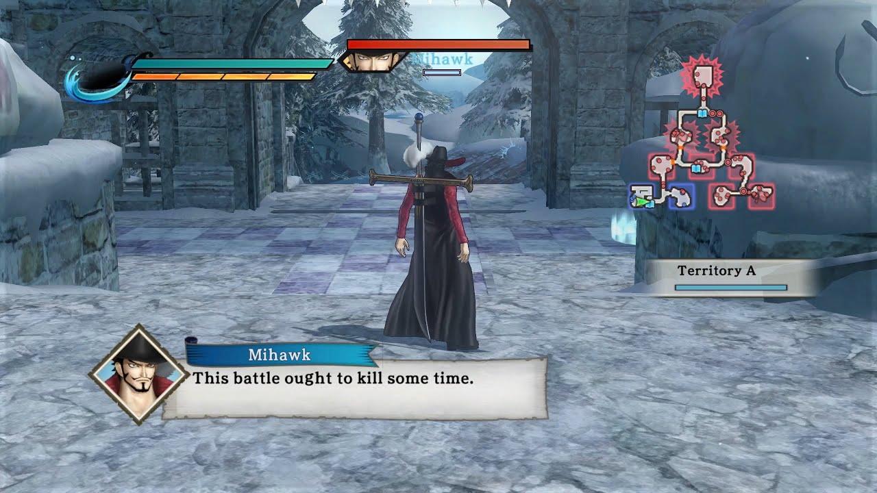 ONE PIECE: PIRATE WARRIORS SPECIAL EDITION MOD PLAY AS MIHAWK NPC GAMEPLAY [ RPCS3 VER ]