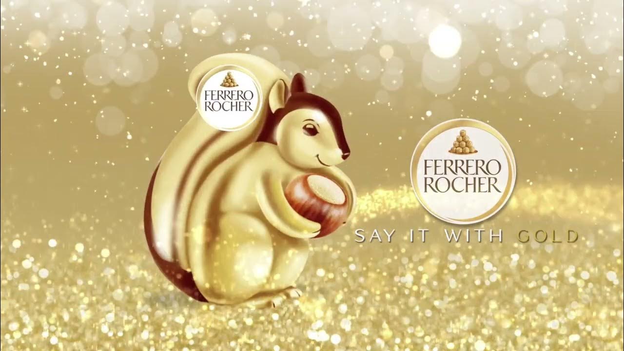 Ferrero Rocher Golden Squirrel Easter 2023 6" YouTube