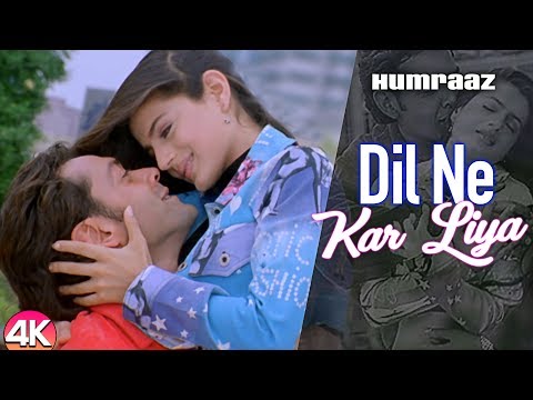 Dil Ne Kar Liya Aitbaar - 4K Video | Humraaz | Bobby Deol & Amisha Patel | Hindi Romantic Song