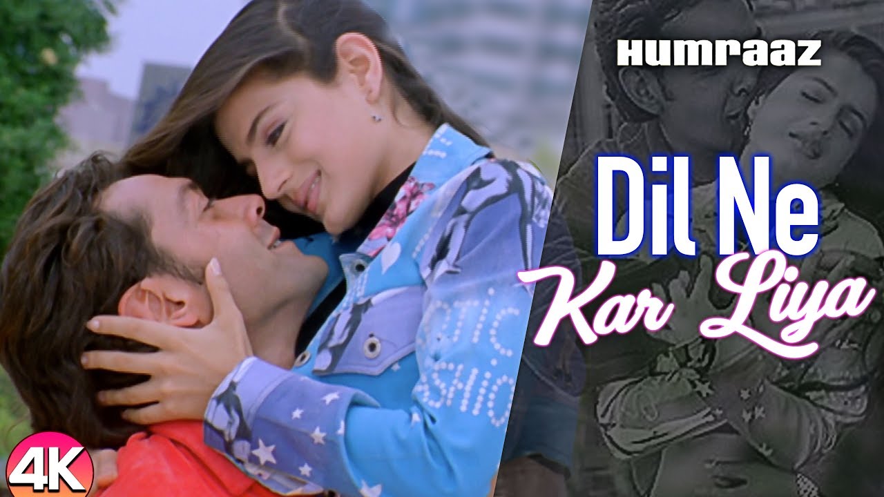 Dil Ne Kar Liya Aitbaar - 4K Video | Humraaz | Bobby Deol Amisha Patel | Hindi Romantic Song