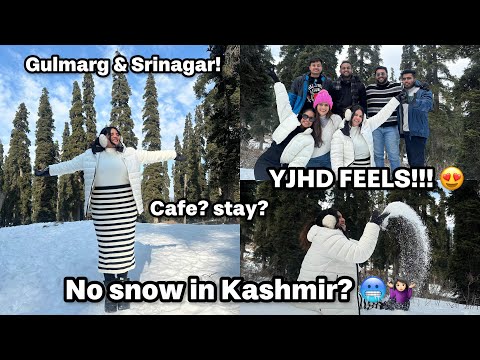 First trip of 2024 in Kashmir?! where to find SNOW🌨️❄️!! Cafe/Stay/Travel  