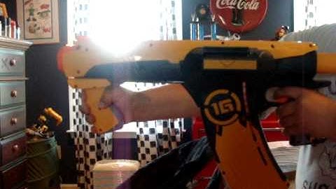 nerf shooting quick 16