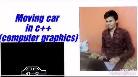 moving car in c++ in computer graphics