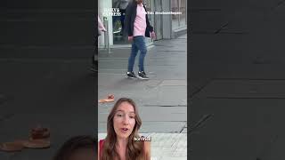 A snake on the loose attacks bewildered shoppers in Glasgow city centre  #news