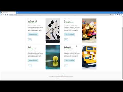 CS50W 2020 - Project 2: Commerce