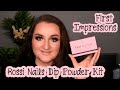 Rossi nails Dip Powder Nail Kit -- First Attempt...what could go wrong...
