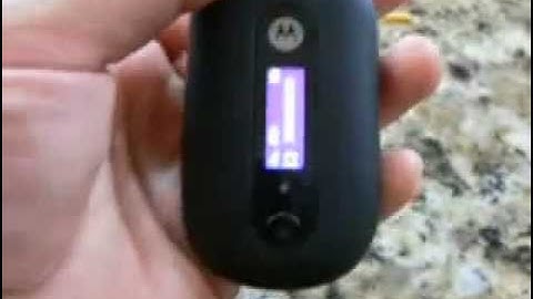 Motorola PEBL Review