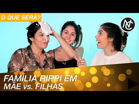 FAMÍLIA RIPPI: TESTE DE AFINIDADE ENTRE MÃE E FILHAS - Hoje rola um "best friends challenge" aqui no Nosso Canal, edição especial da Família Rippi, com Gabi, sua irmã e mamis linda!