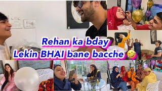 behind the scenes of REHAN’S BIRTHDAY 🥳 | full family fun | gifts unboxing | ibrahim family | vlog