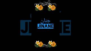 معنى وصفات جنان jinane