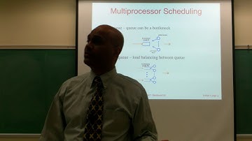 Lec04 Video: Multiprocessor and Distributed Scheduling (02/04/19)
