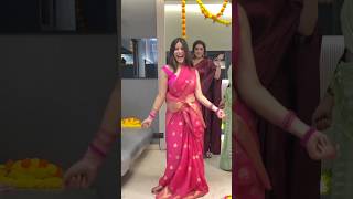 Chammak Challo | Viral Pink Saree | ShahRukh Khan | Reels | Chammak Challo Dance Cover Instagram Resimi