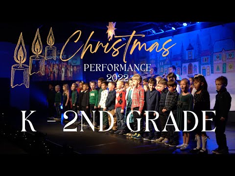 2022 CHRISTMAS PERFORMANCE  (KINDERGARTEN THROUGH 2ND GRADE) - DESTINY SCHOOL OF THE ARTS