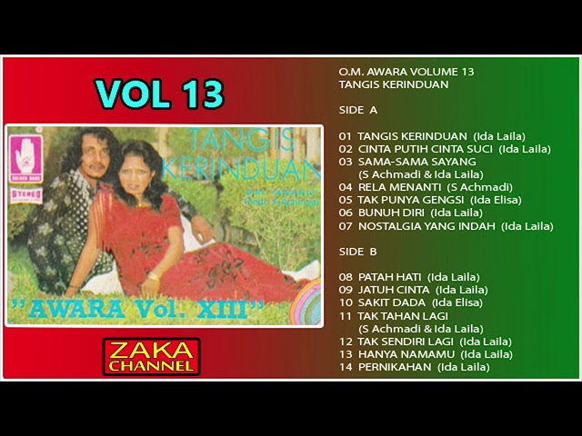 AWARA VOLUME 13 FULL ALBUM ORIGINAL (LAGU LAWAS) class=