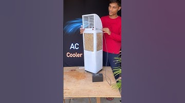 How to Make AC Cooler At Home #hackerjp #shorts