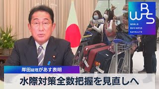 水際対策全数把握を見直しへ　岸田総理があす表明【WBS】（2022年8月23日）