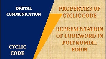 cyclic code lecture1