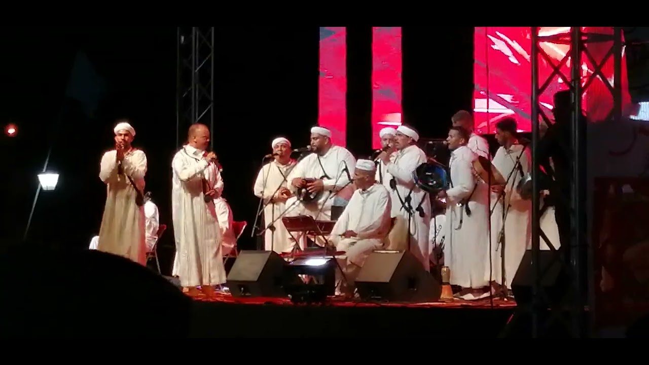 نايضة مع مجموعة زريعة الهوارية بموسم سيدي المختار 2024