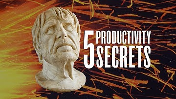 5 Stoic Secrets to Increase Your Productivity