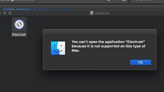 You Can’t Open The Application Because It Is Not Supported On This Type Of Mac