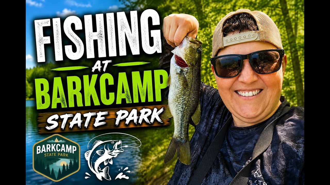 Fishing at Barkcamp State Park | BIG Bass & Beautiful Views!