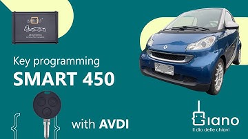 Smart 450 Key programming with AVDI - Abrites