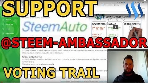 Join the Steem Ambassador upvoting trail