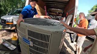 Watch Brown's Arctic Air Install a Lennox 4 Ton Heat Pump Split System