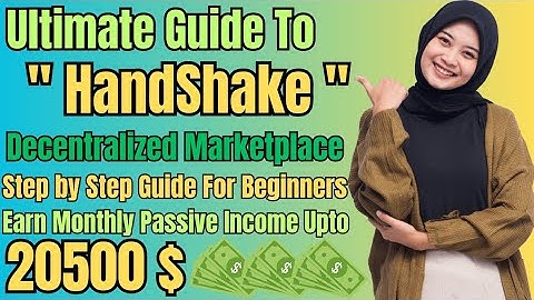 Complete Tutorial on Handshake | Decentralized DNS |   Step by Step #decentralized #marketplace