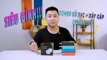 Combo Củ sạc + Dây cáp của nhà Innostyle siêu đỉnh | Minh Tuấn Mobile