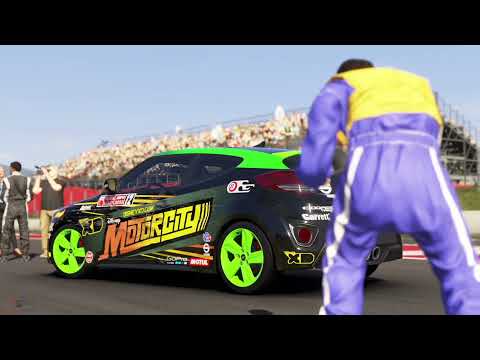 Forza Motorsport 5 - Barcelona Spain - HYUNDAI VELOSTER TURBO - XBOX Series X Gameplay