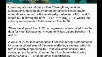 Hydroacoustic Resolution of Target Strength as Fish Length Discriminator