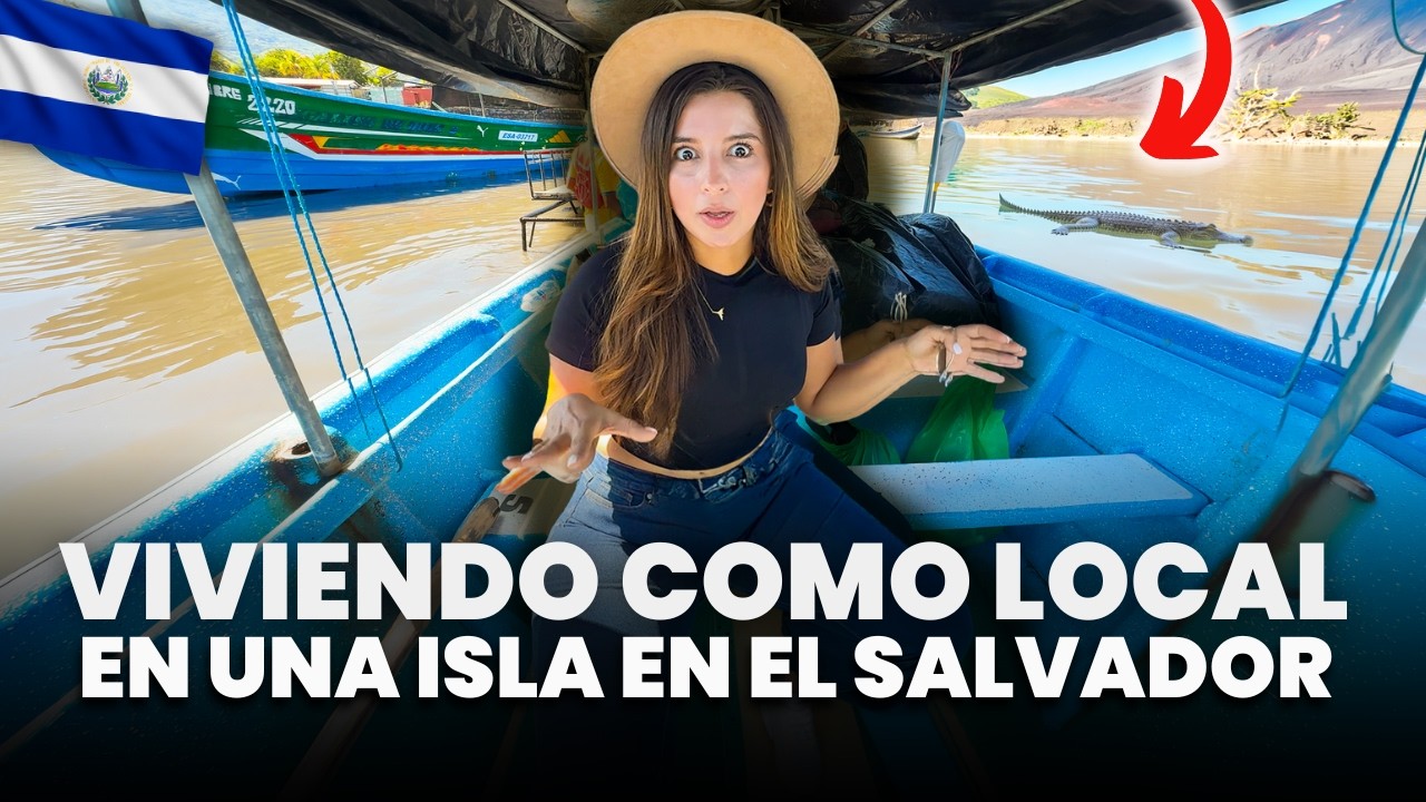 Así es LA VIDA REAL en UNA ISLA en EL SALVADOR 🇸🇻
