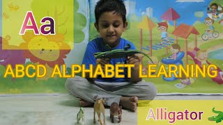 Learn Alphabet with ABCD characters
