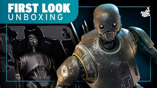 Hot Toys KX Enforcer Droid The Book of Boba Fett Figure Unboxing | First Look