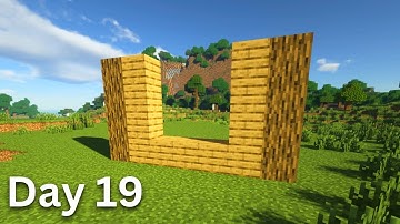 Building A House But Only Adding One Block A Day (Day 19)