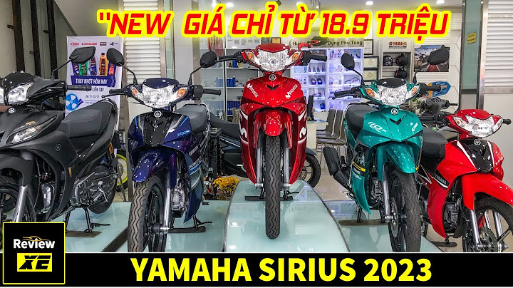 Đánh giá xe yamaha sirius chế hòa khí năm 2024