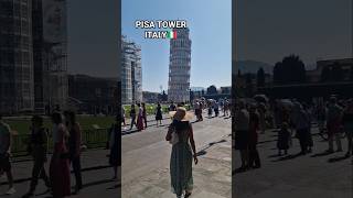 Leaning Pisa tower, ITALY 🇮🇹 #pisatower #pisa #italy #italya #italytravel