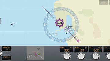 Airline commander ATR-42 Takeoff and landing