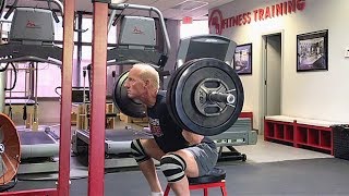 Touch-and-Go Box Squat