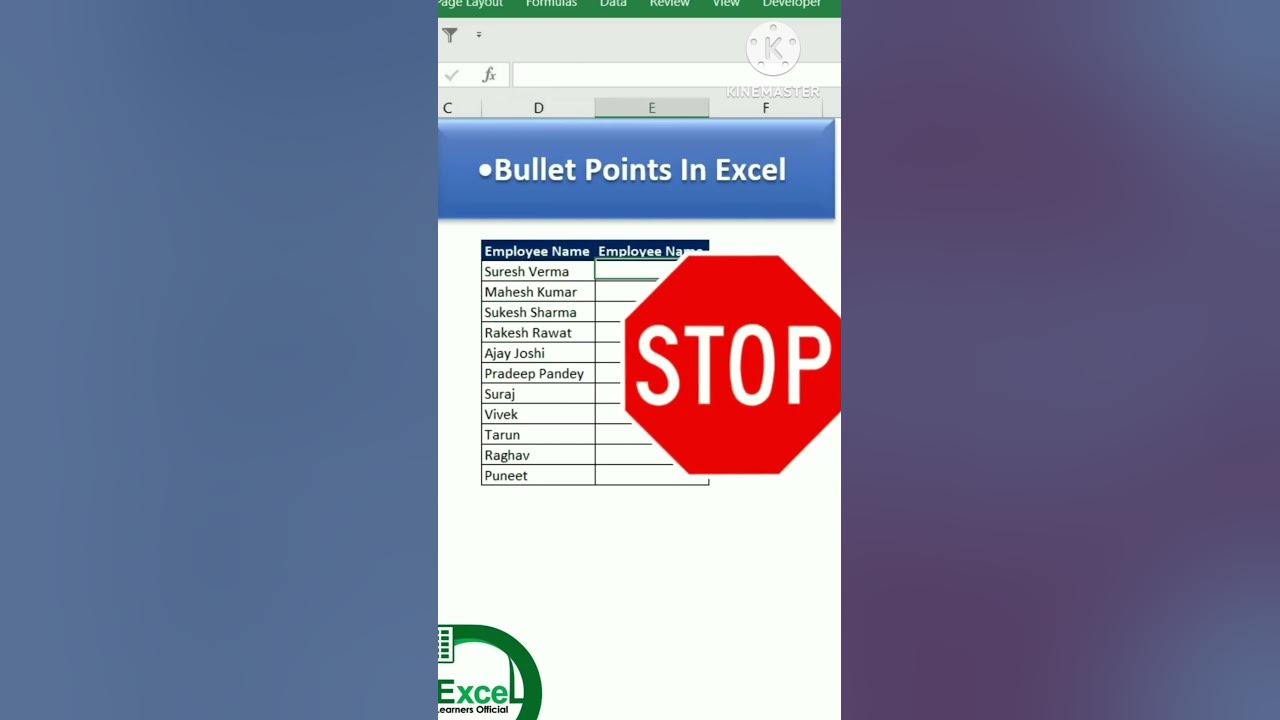 How To Add Bullets In Excel Like Ms Word msword excel niceathmallik how-to-add-bullets-in-excel-like-ms-word-msword-excel-niceathmallik