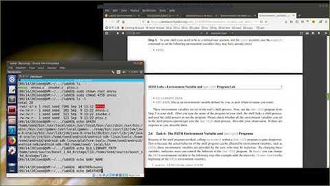 Lab03: SEED 1.0 Environment Variable and Set-UID Program Lab Part2