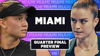 Rybakina vs Sakkari | Miami Open 2024 QF | Tennis Prediction