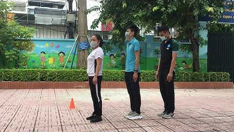 Bài 1: Biến đổi đội hình từ một hàng dọc thành hai, ba hàng dọc và ngược lại (tiết 2)