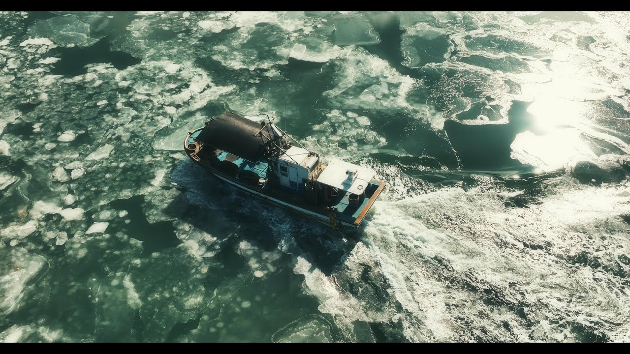 바다도 얼고  손가락도 얼고 ㅋㅋ | 마음만 따뜻한 비행