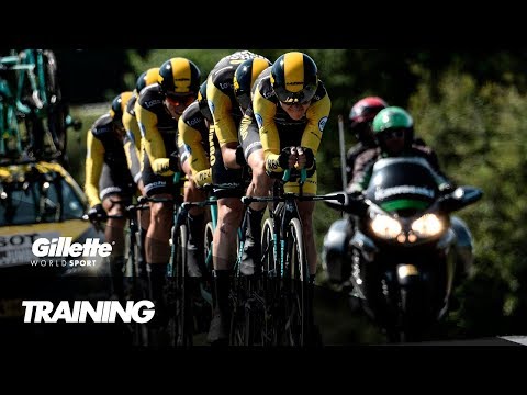 Видео: LottoNL-Jumbo комплект за смяна за предотвратяване на сблъсък на Тур дьо Франс