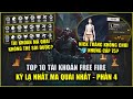 Free Fire | TOP 10 Tài Khoản Kỳ Lạ Độc Đáo Quái Chiêu Nhất Thế Giới - PHẦN 4 | Rikaki Gaming