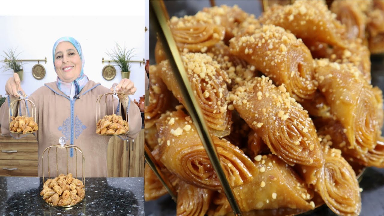 لابد منها فرمضان🌙معسلة لسان الطير وصفة زمانية أصيلة 💯لكن هاد المرة بالطريقة الأصلية وبمكونين فقط✅