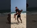 Beach day with cj stroud obj michael rubin and kevin hart