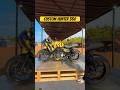 Custom Royal Enfield Hunter 350 at Motoverse 2023 | BikeWale #shorts #motoverse2023